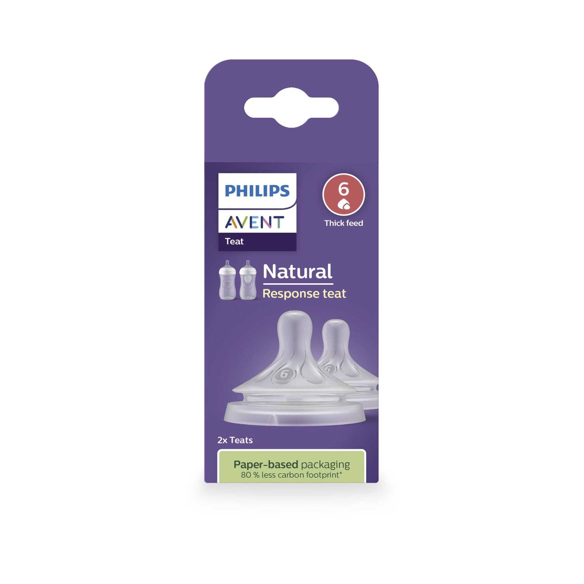 Tetinas Natural Response Líquidos Espessos