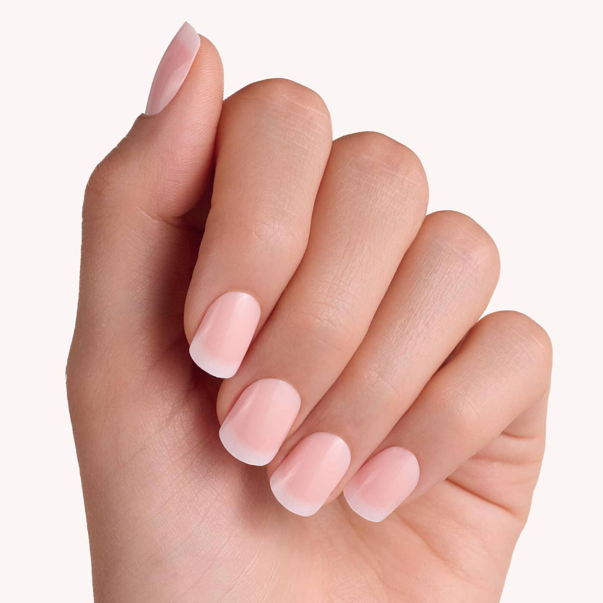 Unhas Falsas French Manicure Click On Classic