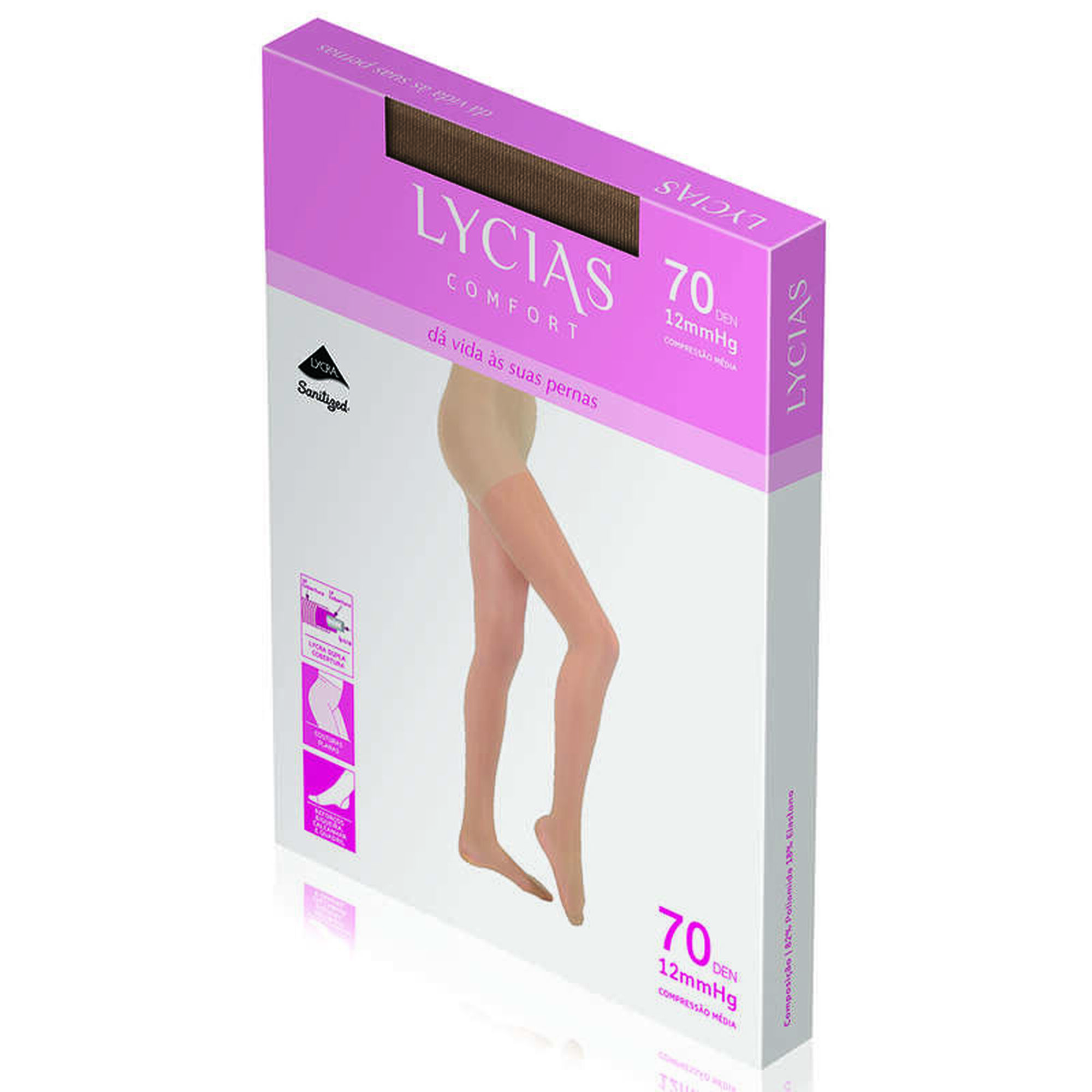 Collants Descanso Comfort 70 Nudo Tam.3