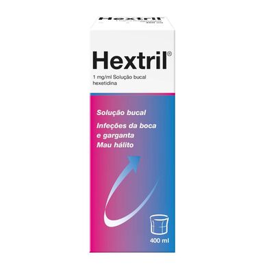 Hextril Solução Bucal Infeções da Garganta Wells