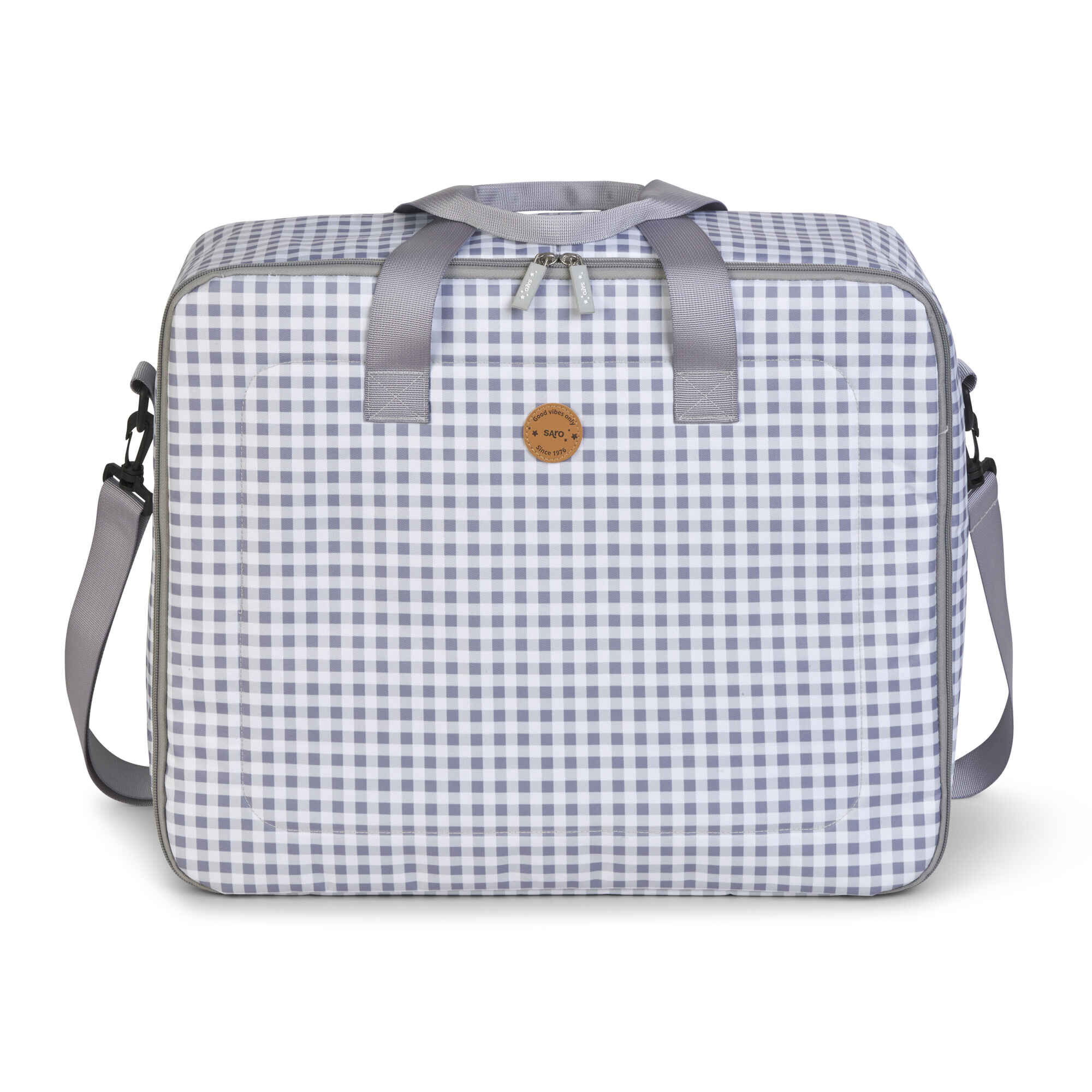 Mala Infantil Cinza Vichy