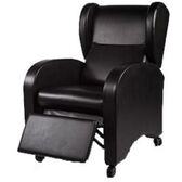 Poltrona Relax Manual Preta Wells