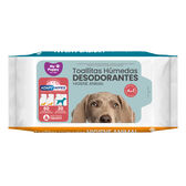 Toalhitas Húmidas Desodorizantes Cães e Gatos Wells