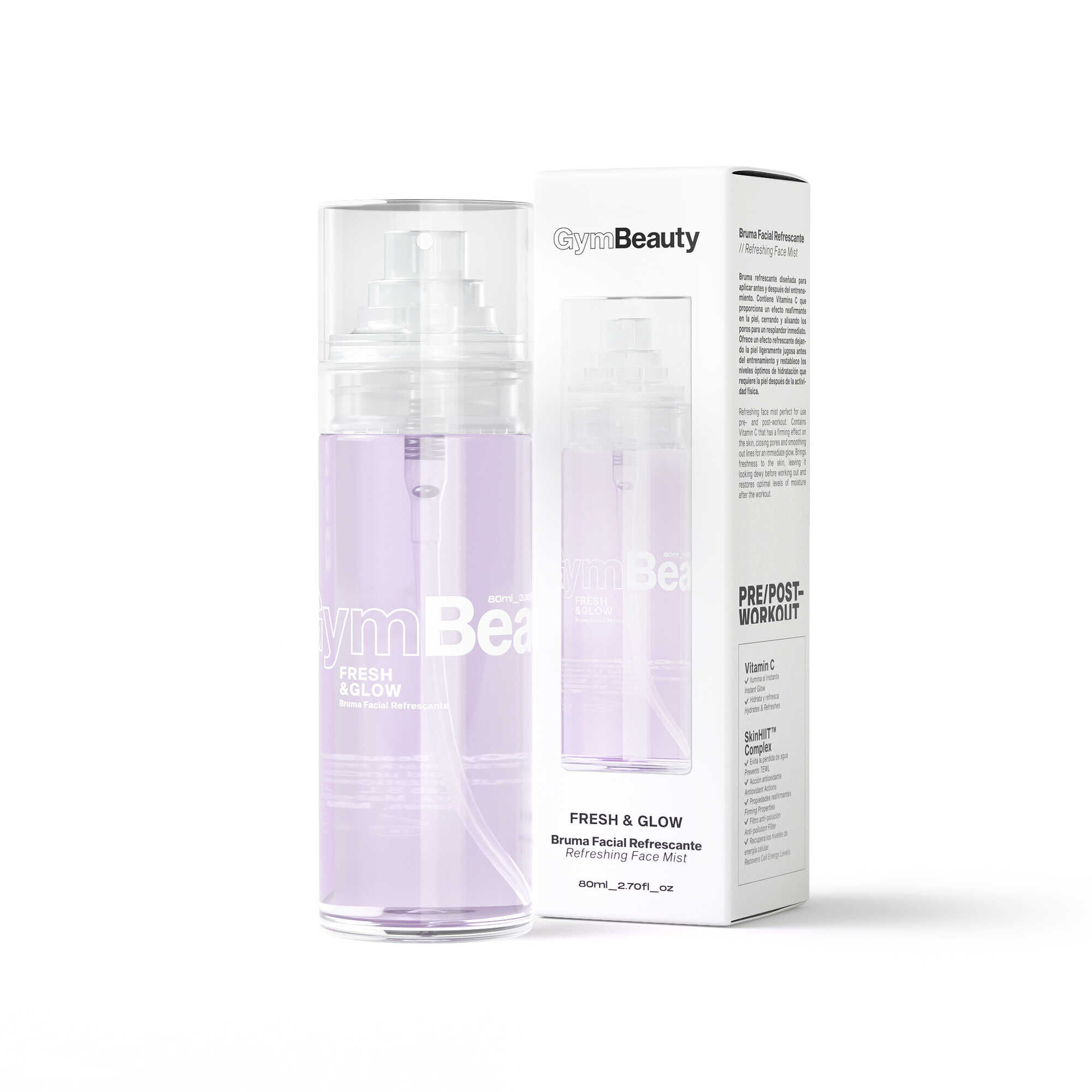 Bruma de Rosto Refrescante Fresh & Glow