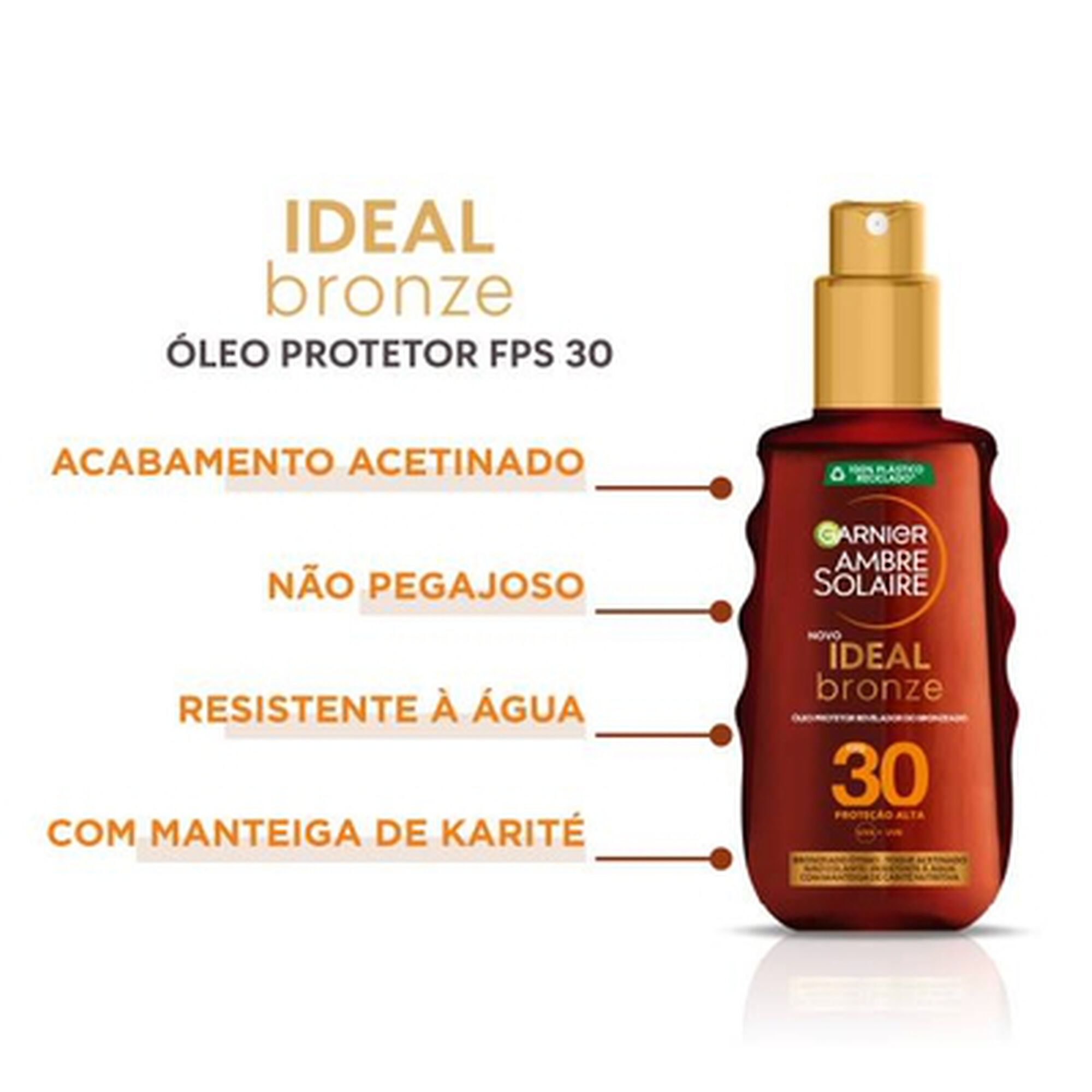 Protetor Solar Spray Óleo Ideal Bronze FPS30