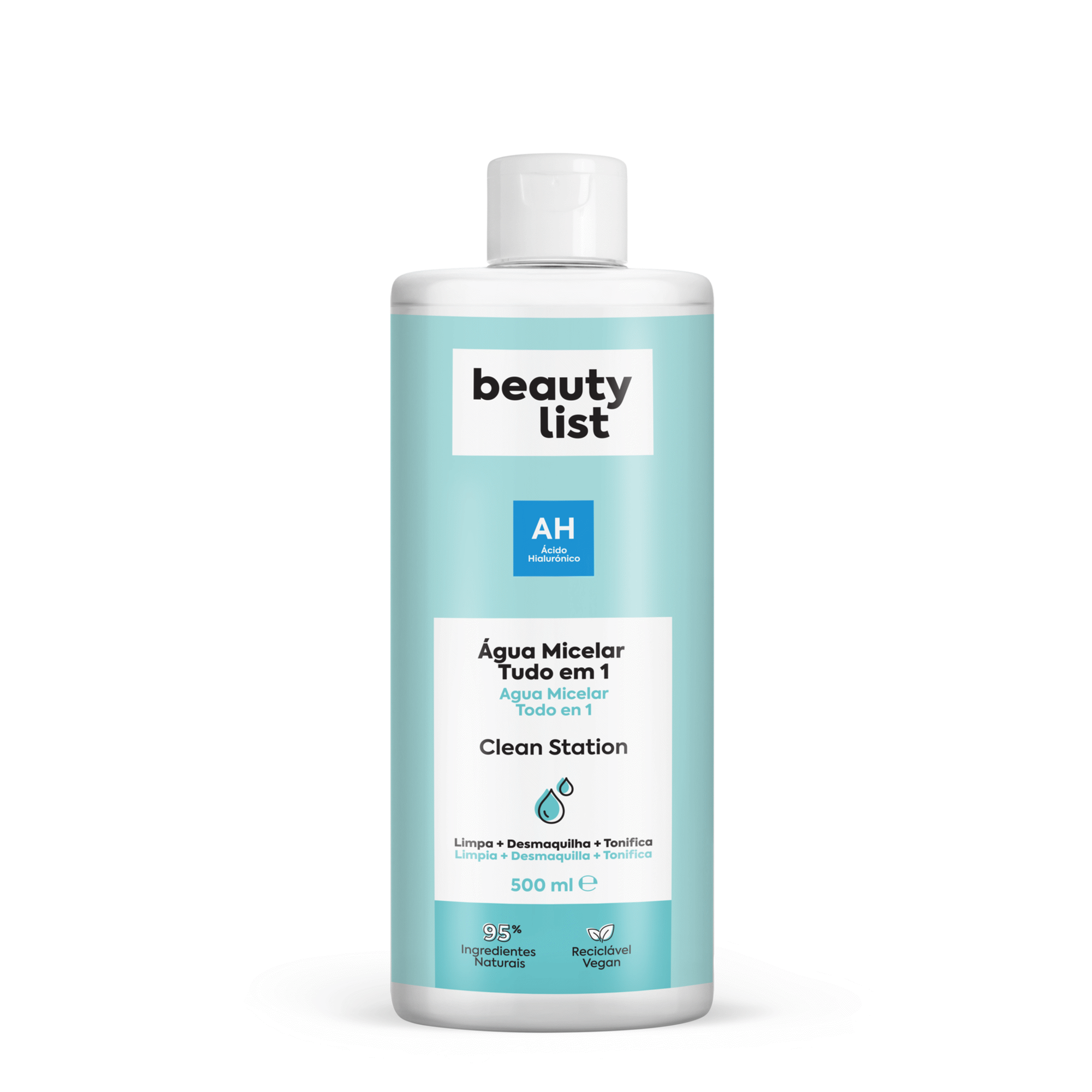 Clean AH Água Micelar Tudo em 1