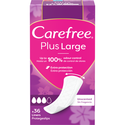 Plus Large Protegeslips Odour Control