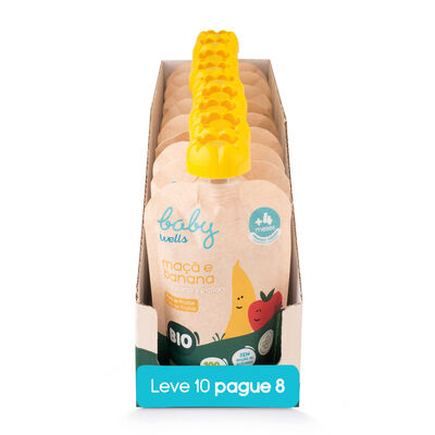 Pack Poupança Puré de Maçã e Banana Bio