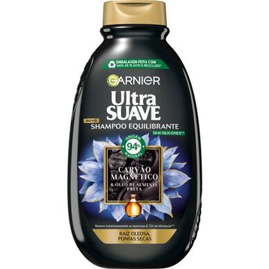 Ultra Suave Shampoo Equilibrante Carvão Wells