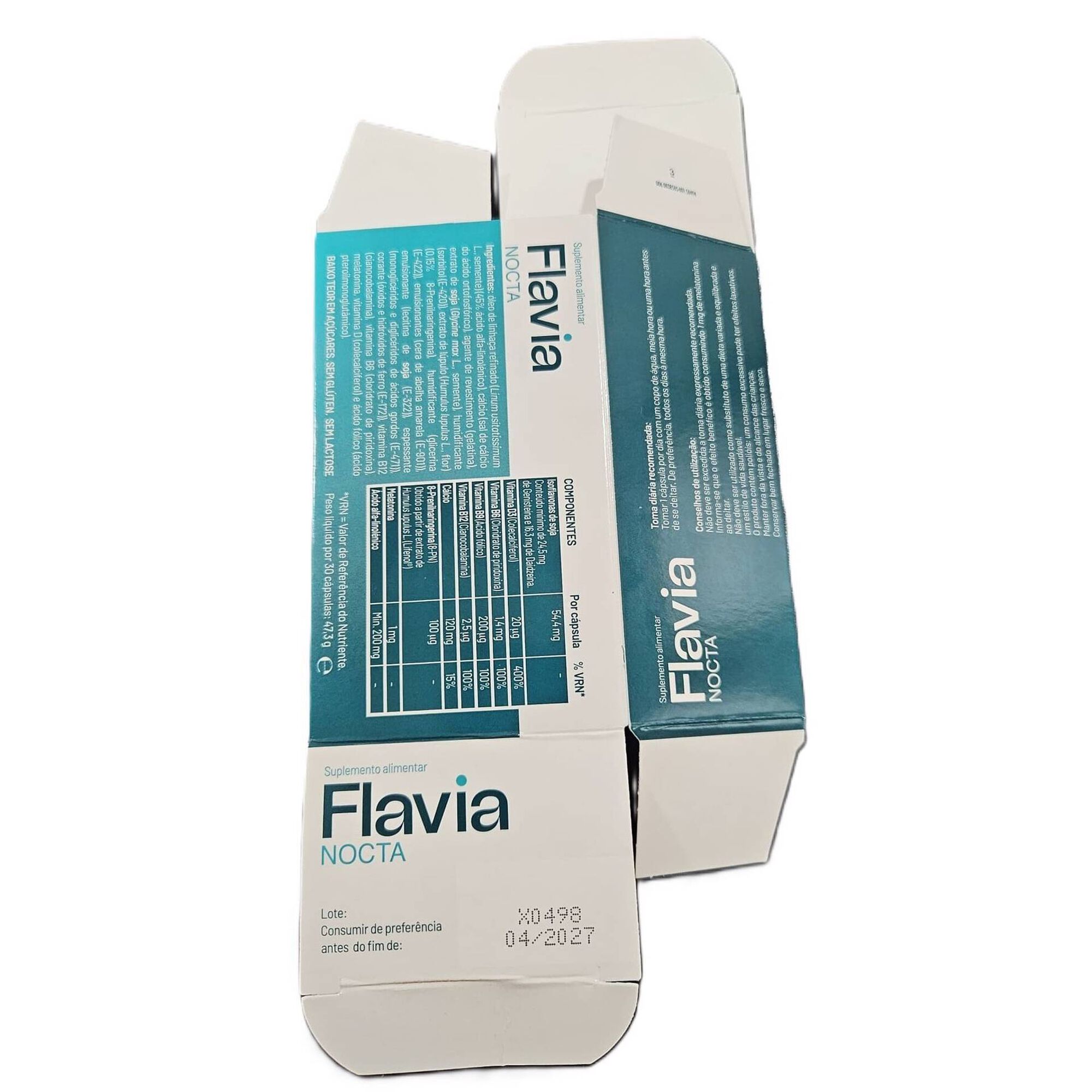 Cápsulas Adormecer Melatonina Flavia Nocta