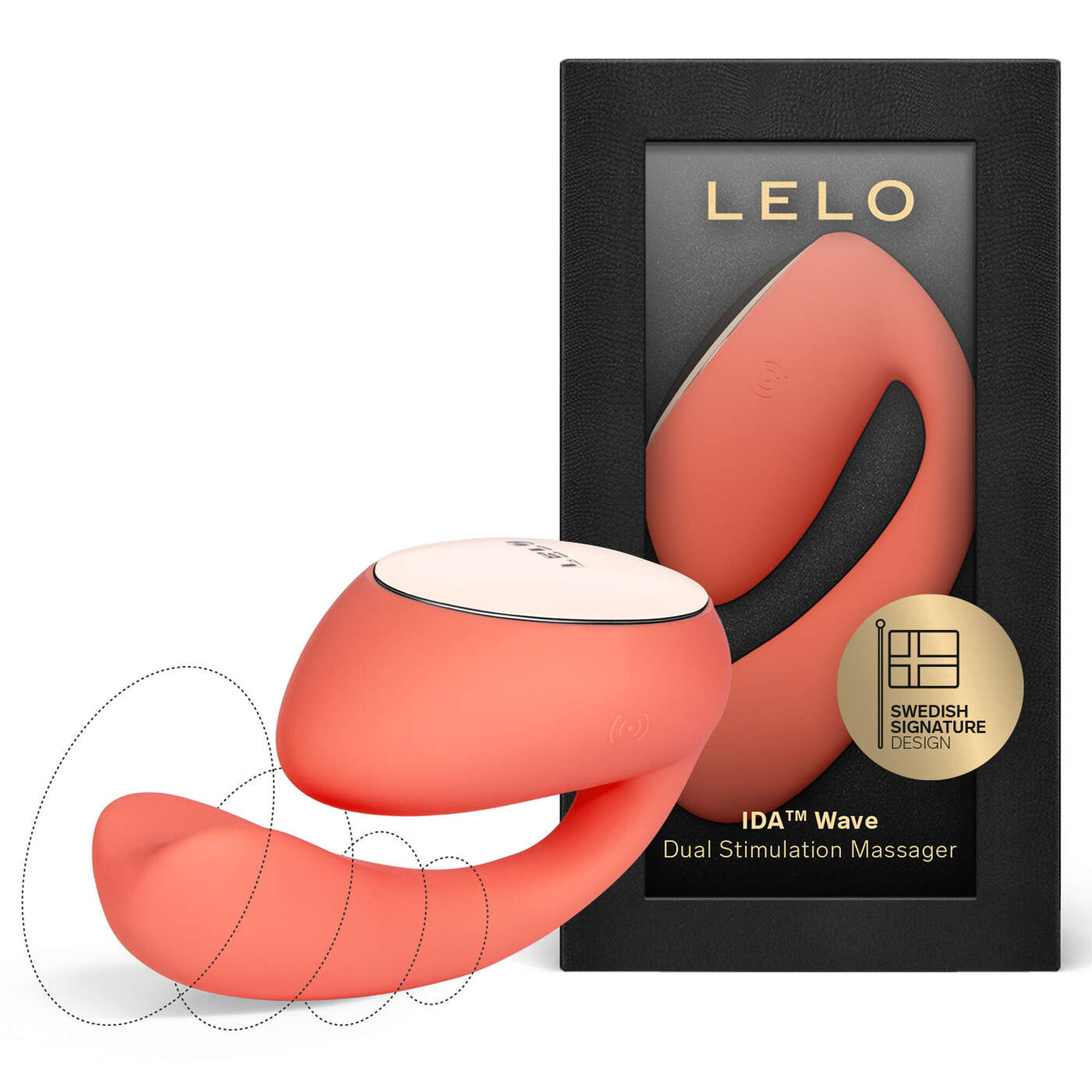 Vibrador Ida Wave Coral Red