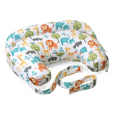 Boppy Nursing Pillow Deluxe Jungle Wells Image 1