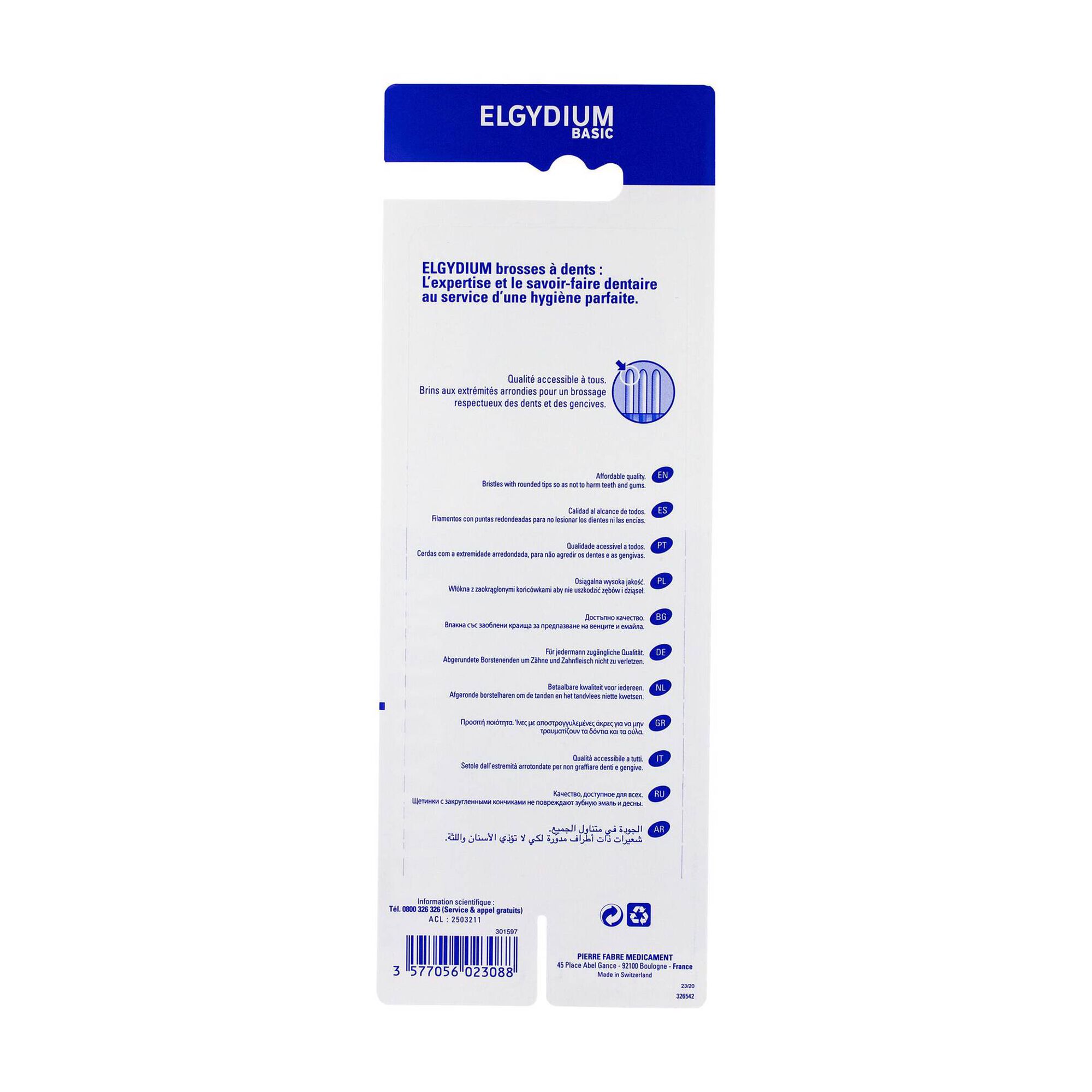 Pack Basic Trio Toothbrush Medium