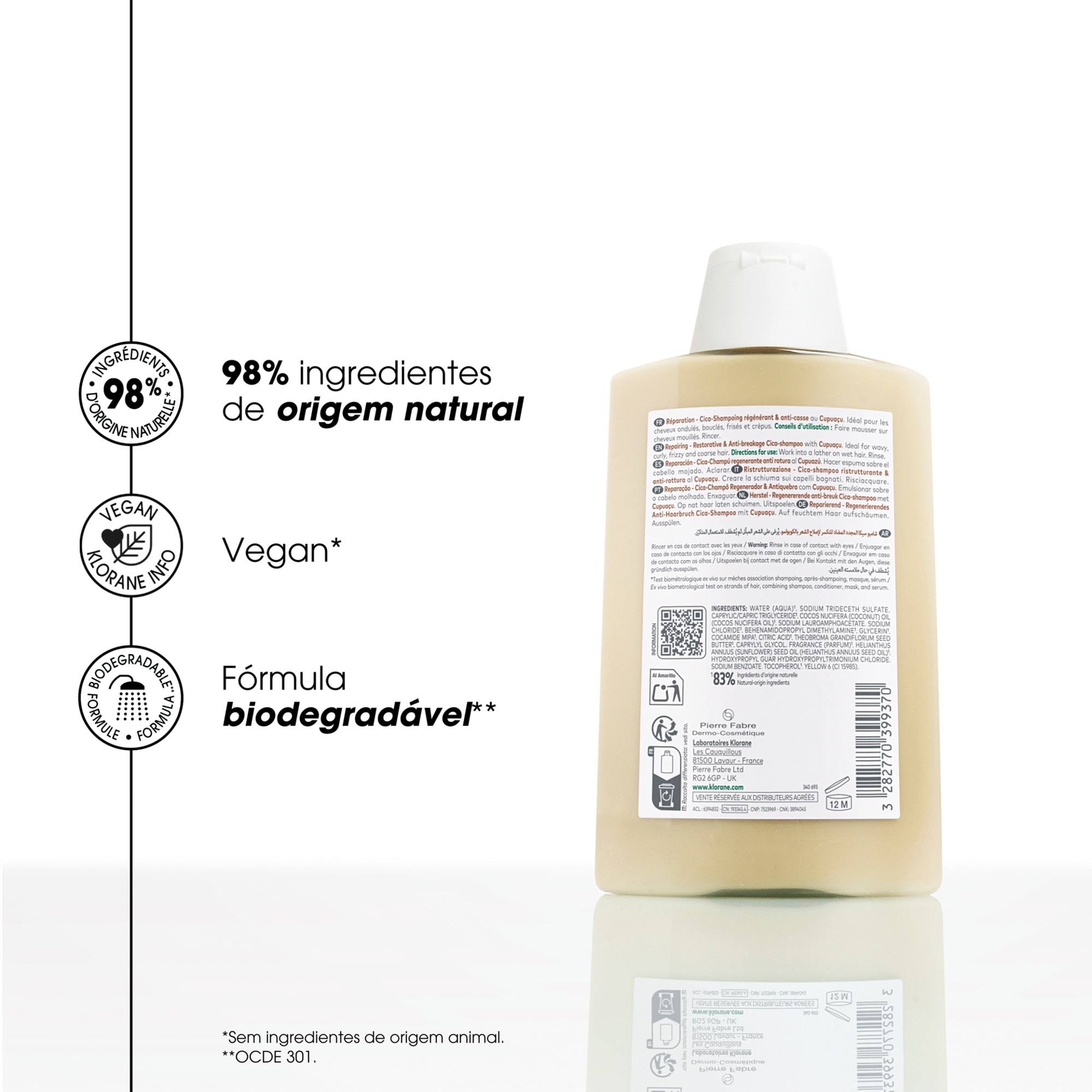 Cupuaçu Repairing CICA-shampoo