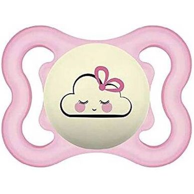 Chucha Supreme Night 2-6m Silicone Rosa Wells