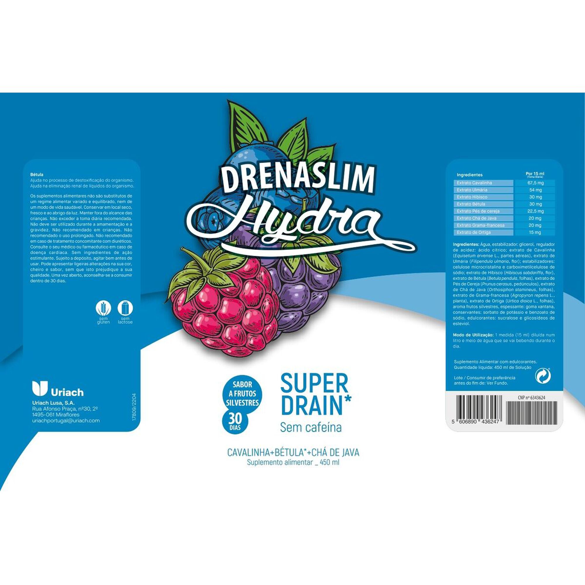 Suplemento Drenante Hydra Super Drain