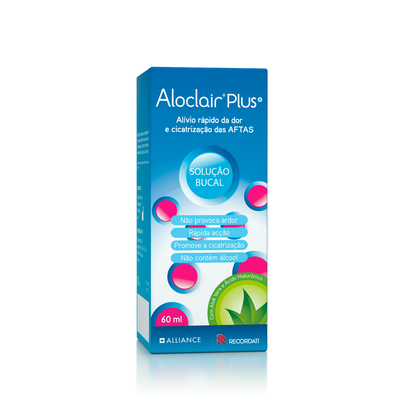 Solução Bucal Aloclair Plus Aftas