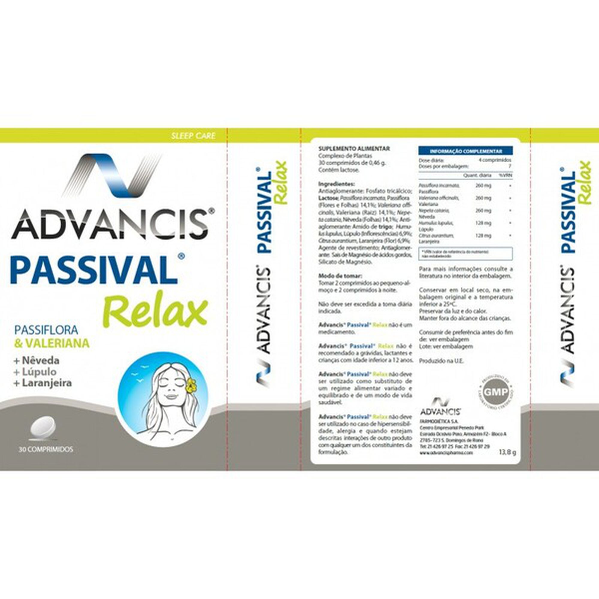 Suplemento Bem-Estar Mental Passival Relax