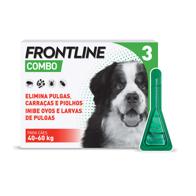 Pipetas Frontline Combo Cão 40-60 Kg Wells