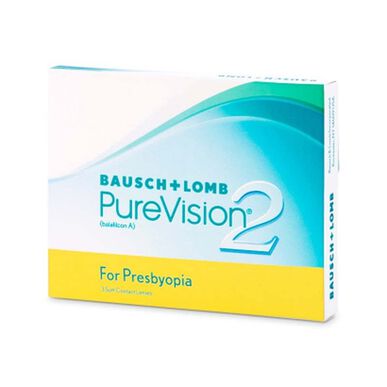 Lentes de Contacto Purevision 2HD For Presbyopia 3 un Wells