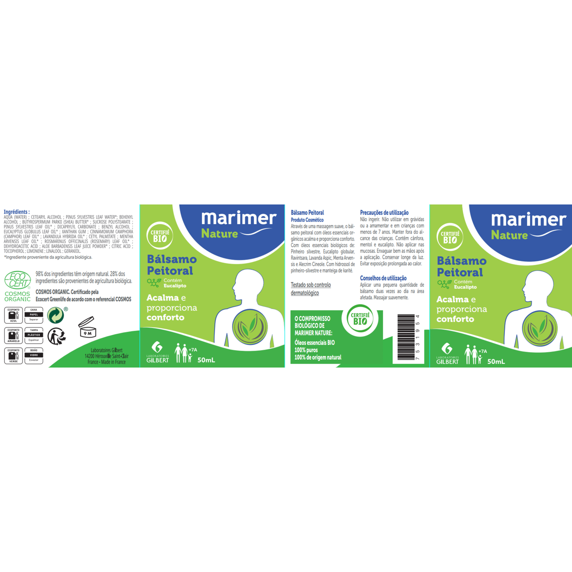 Nature Baume Pectoral Adultes