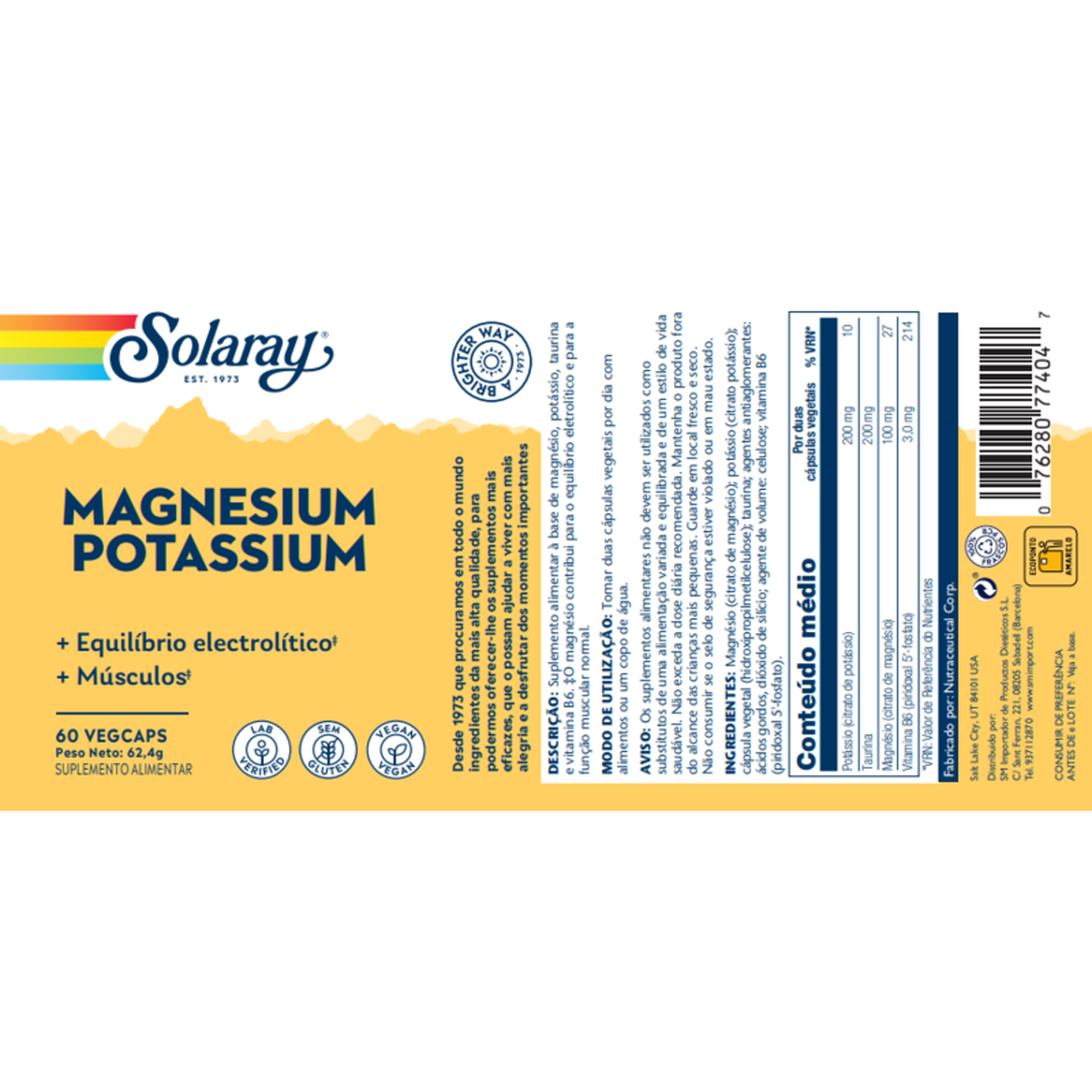 Magnesium Potassium