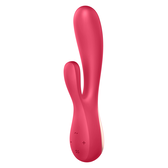 Vibrador Dupla Estimulação Mono Flex Vermelho Wells Image 2