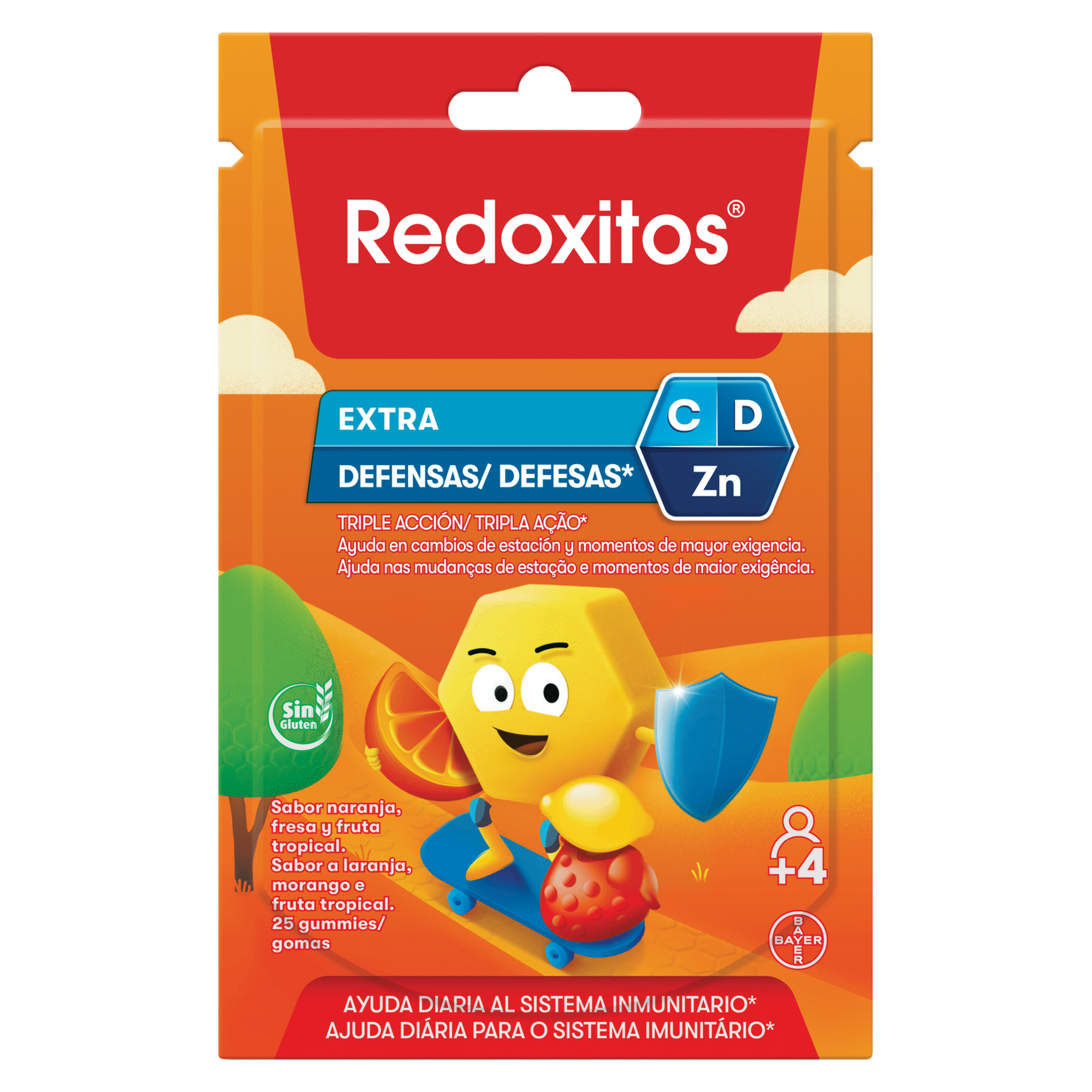 Redoxitos Extra Defesas Tripla Ação