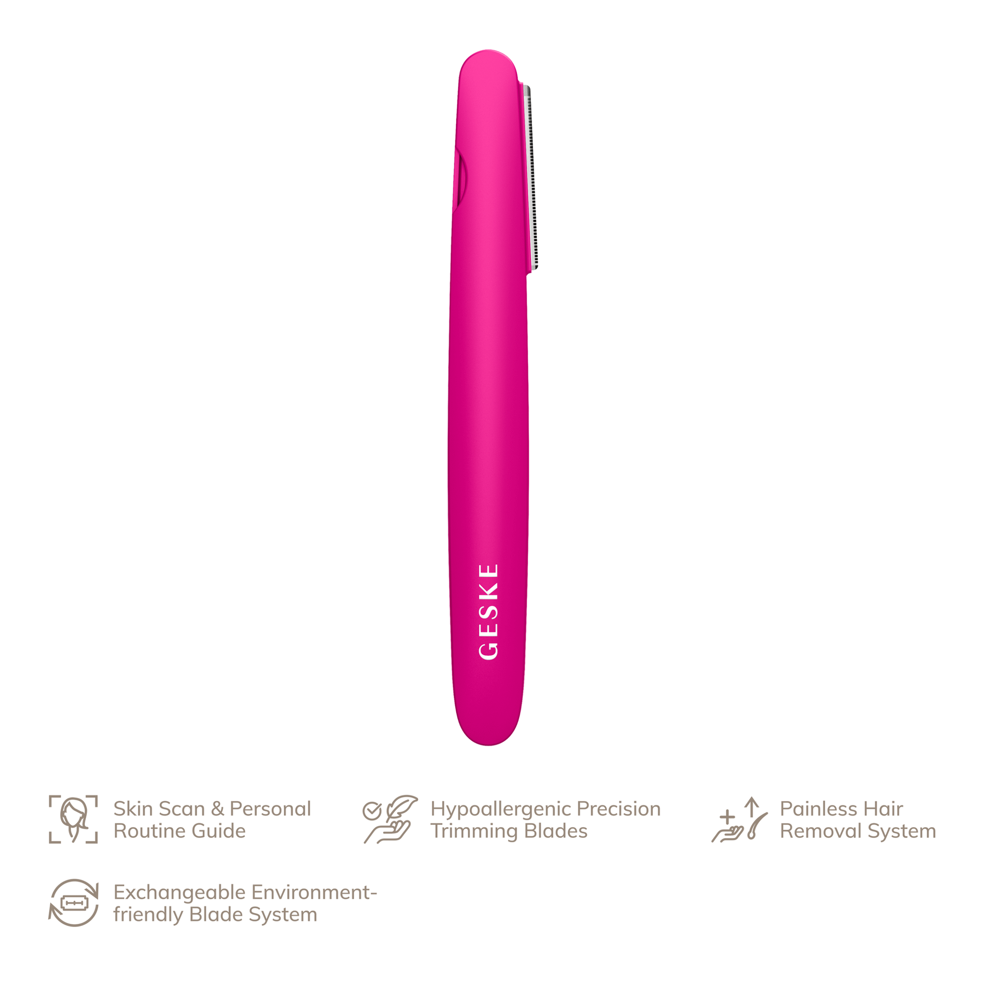 Aparador de Precisão 4 em 1 Magenta