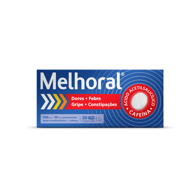 Melhoral Comprimidos Febre e Gripe Wells