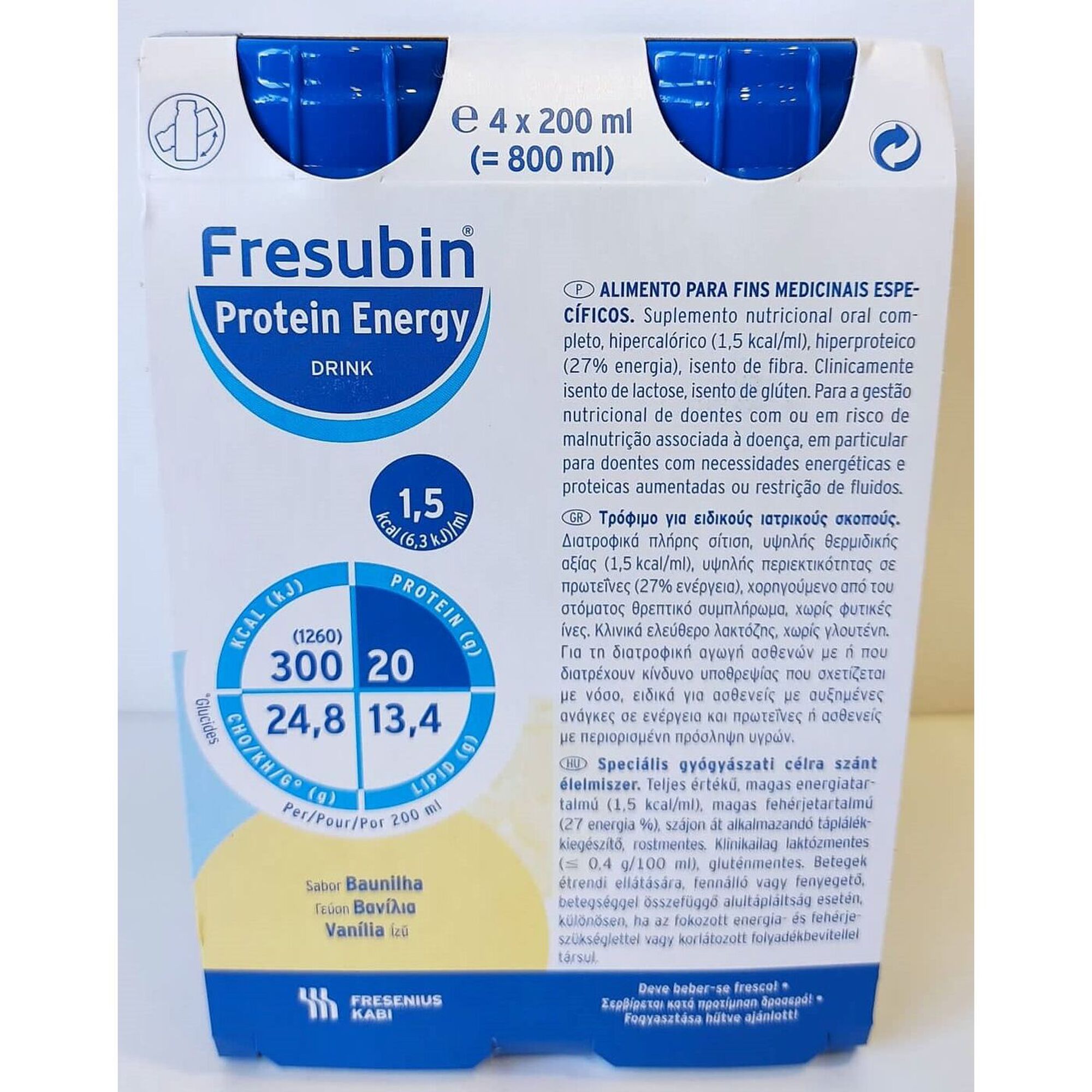 Protein Energy Drink Baunilha