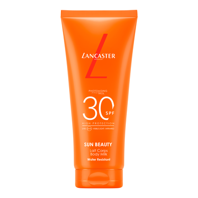 Sun Beauty Body Milk Water Resistant SPF30 Wells Image 1