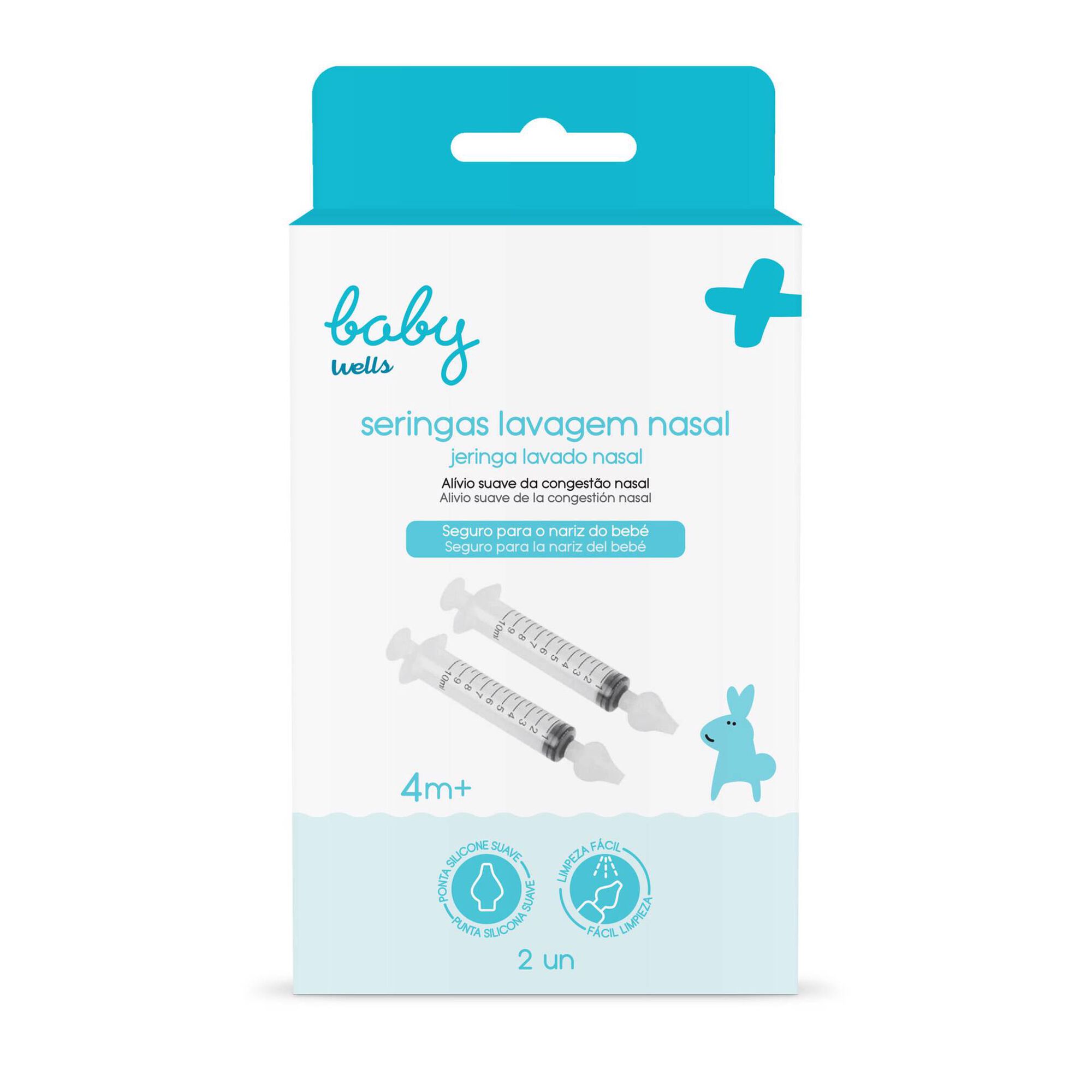 Kit Seringas de Lavagem Nasal