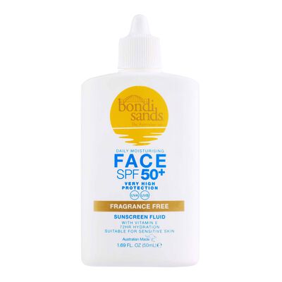 Loção Solar Hidratante Sem Fragrância SPF 50+
