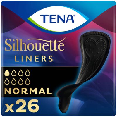 Pensos Incontinência Silhouette Normal Preto