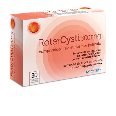 RoterCysti 500 mg Infeções Trato Urinário Wells