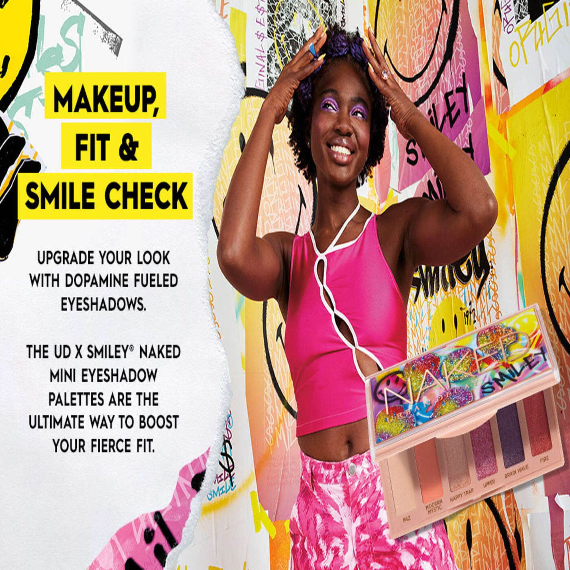 Paleta de Sombras Mini Smiley Mucho Happy