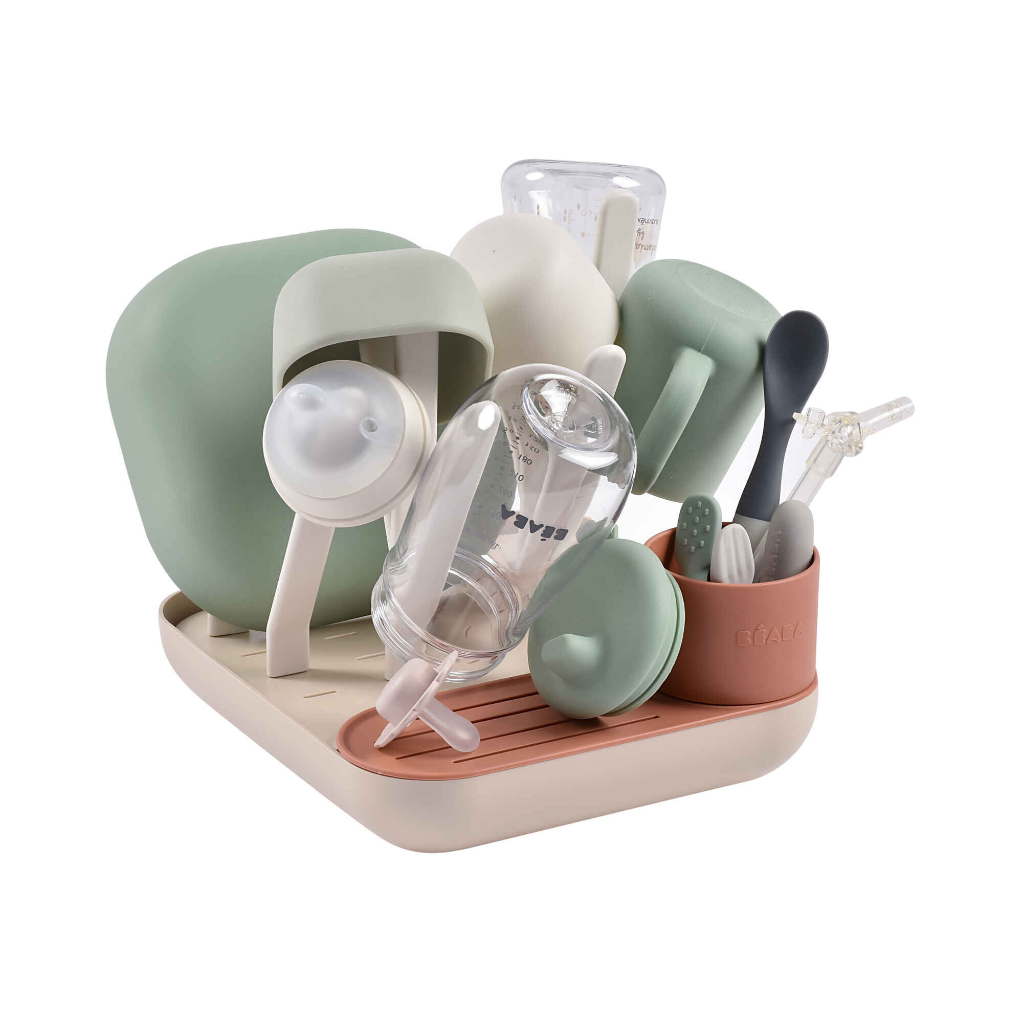 Forest Bottle Drainer Misty Terracotta