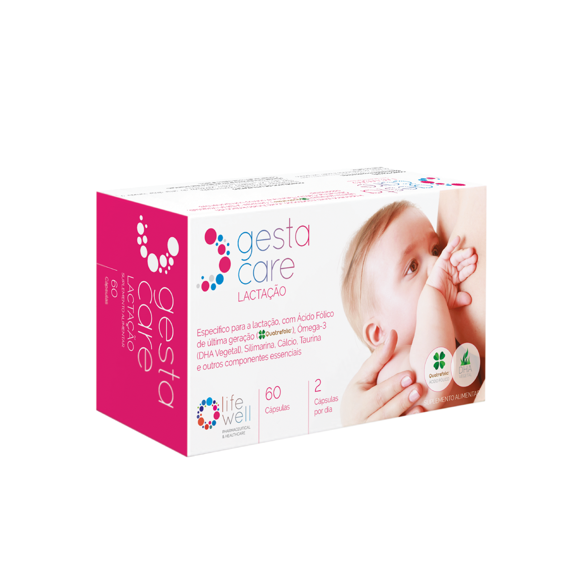 Gestacare Lactação com Ácido Fólico e Omega 3