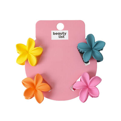 Set de Molas Flor para Cabelo