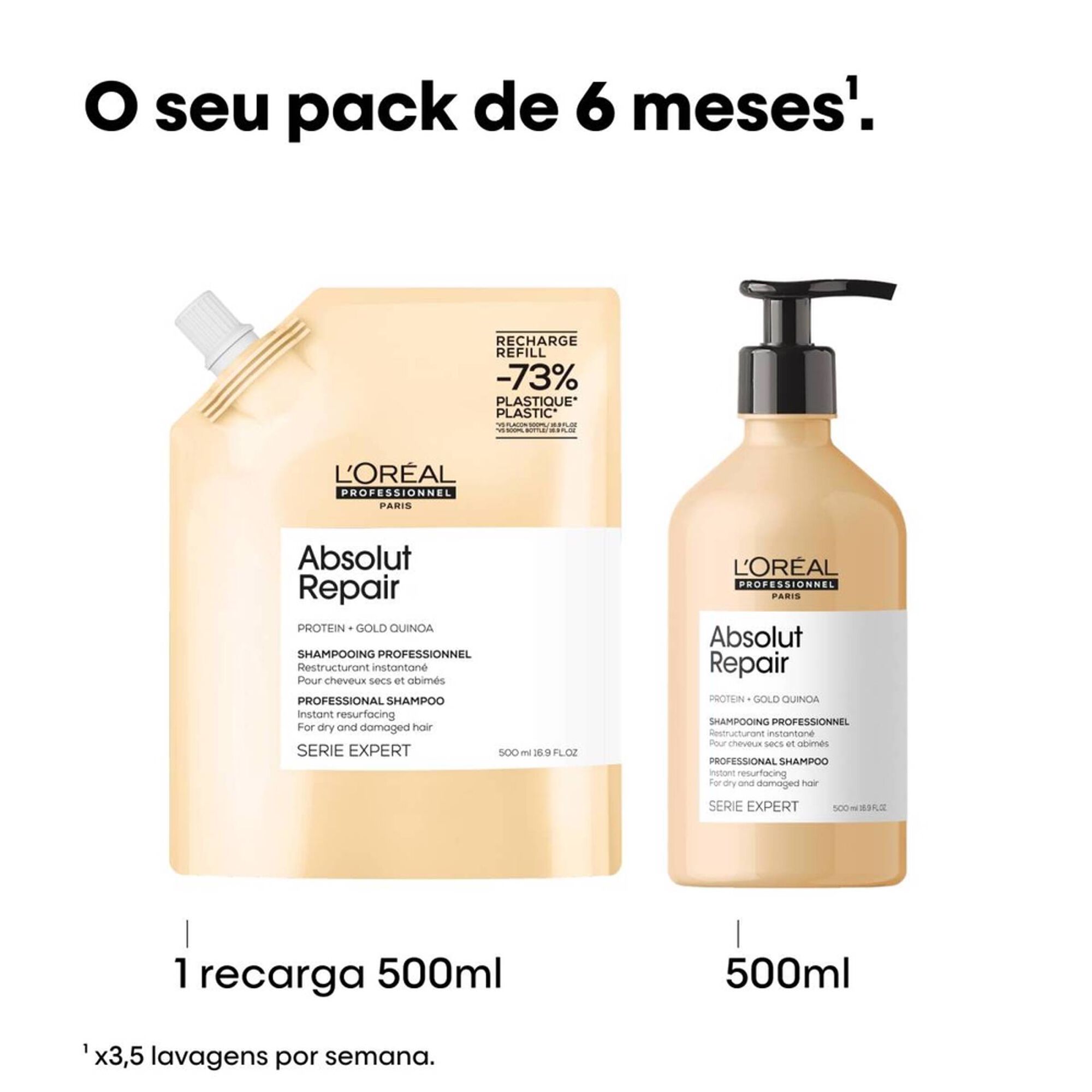 Absolut Repair Serie Expert Shampoo