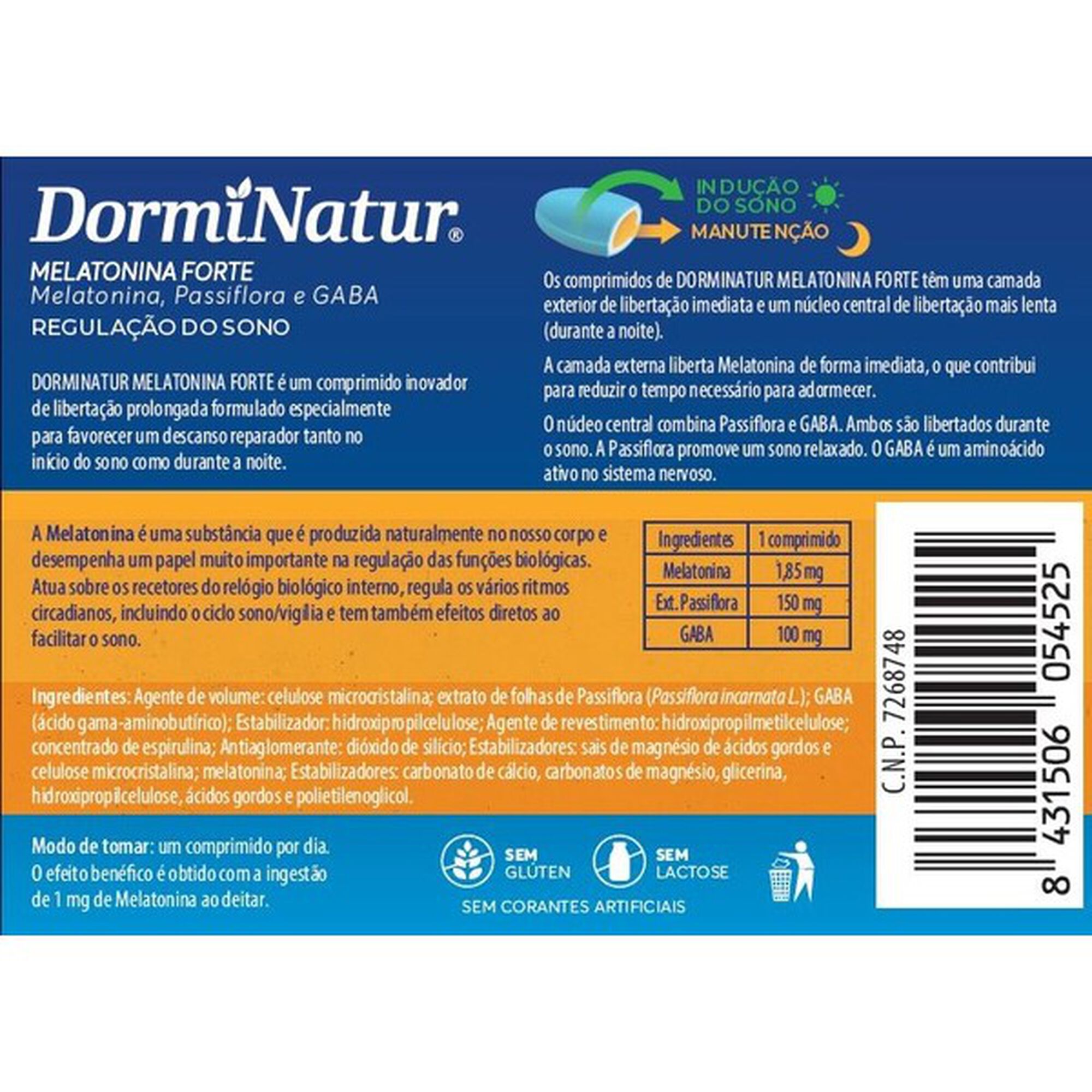 Suplemento Alimentar Regulação do Sono