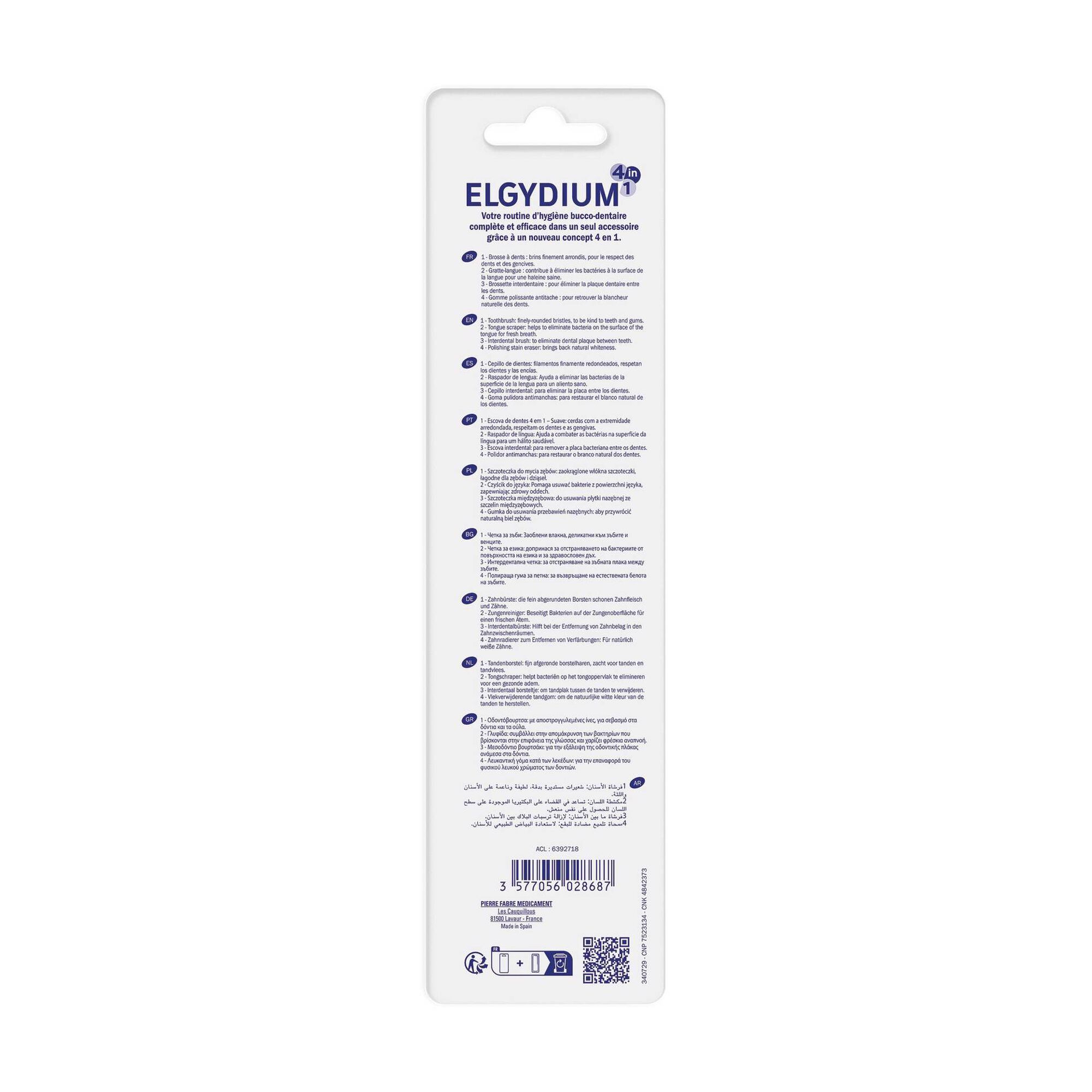 Escova de Dentes Soft 4 in 1