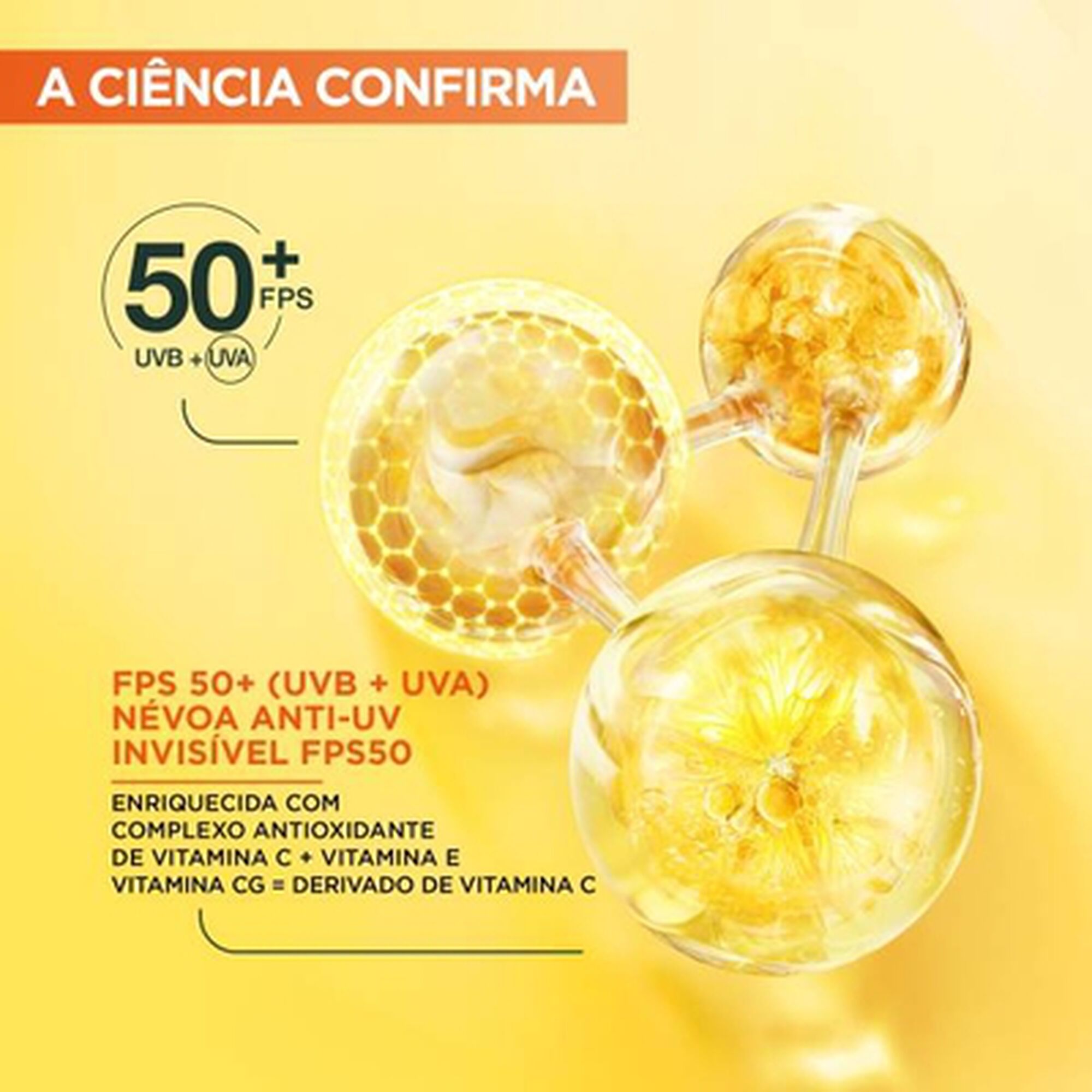 Vitamina C Bruma Anti-UV Invisible FPS 50+