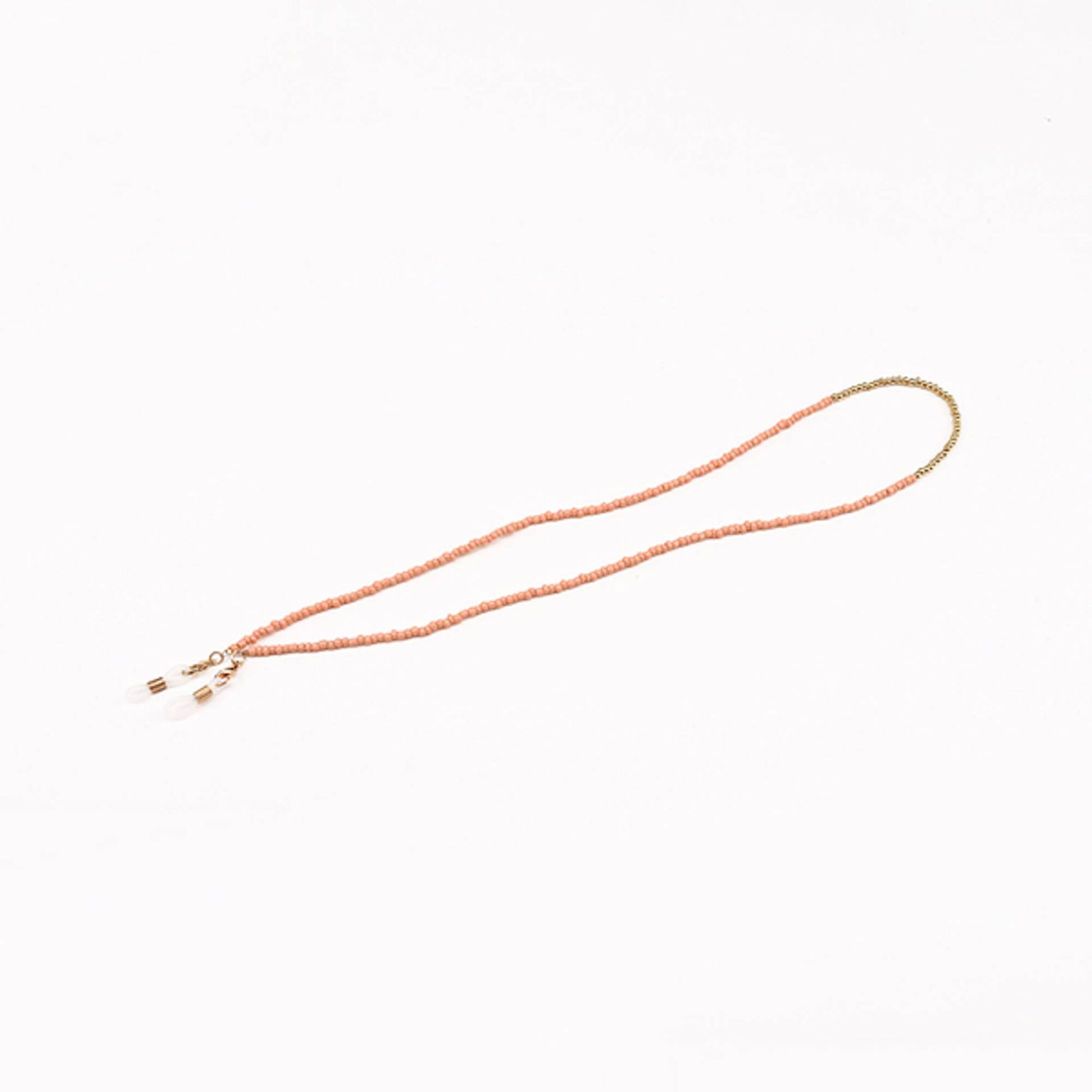 Cordão Missangas Salmão