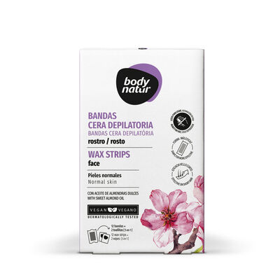 Bandas Cera Depilatória Rosto Pele Normal