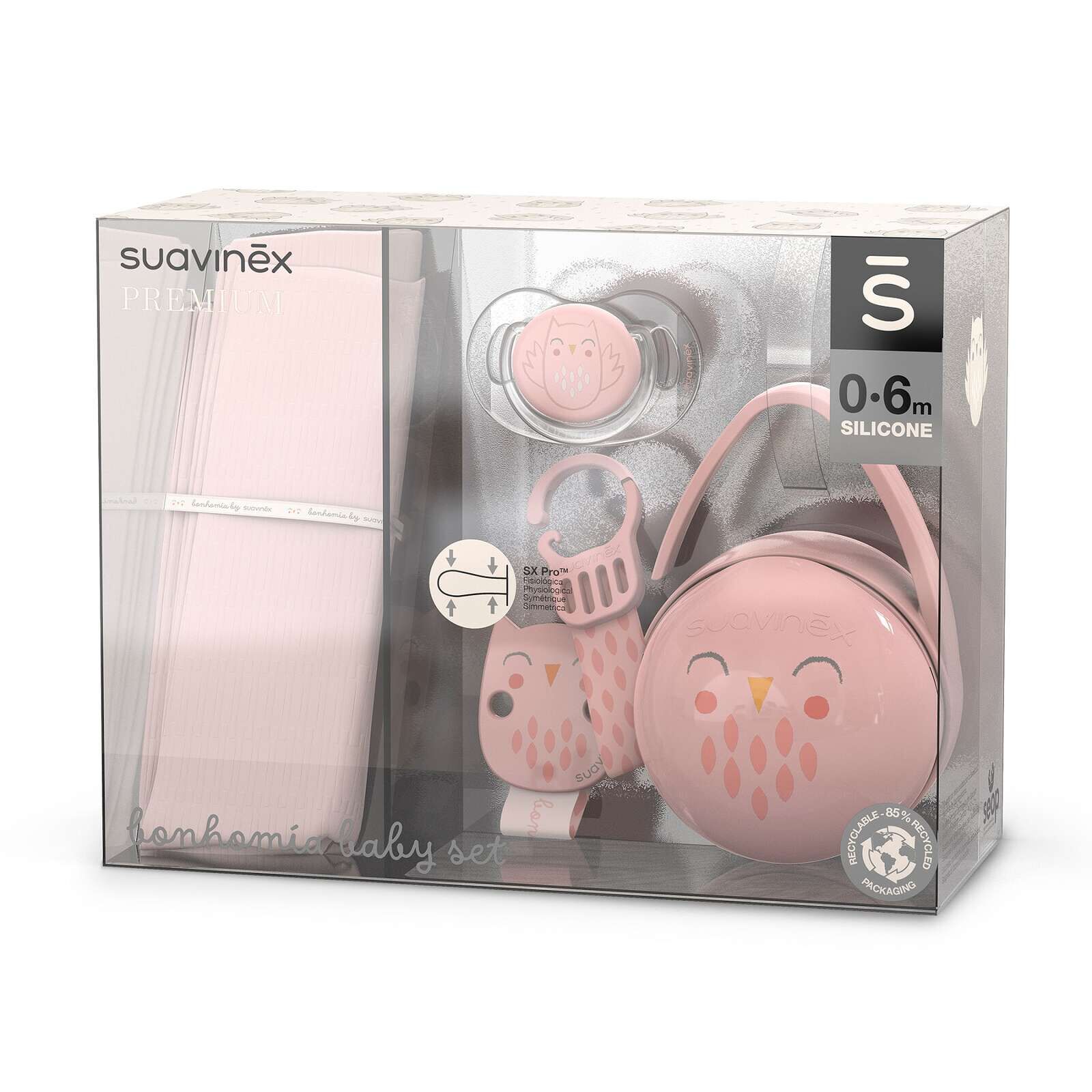 Set Presente Bonhomia Rosa Suavinex 1 un