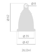 Copo Menstrual Transparente M Wells Image 3