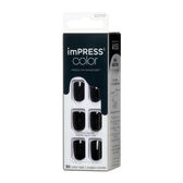 Unhas Postiças imPRESS Nails All Black Wells Image 3