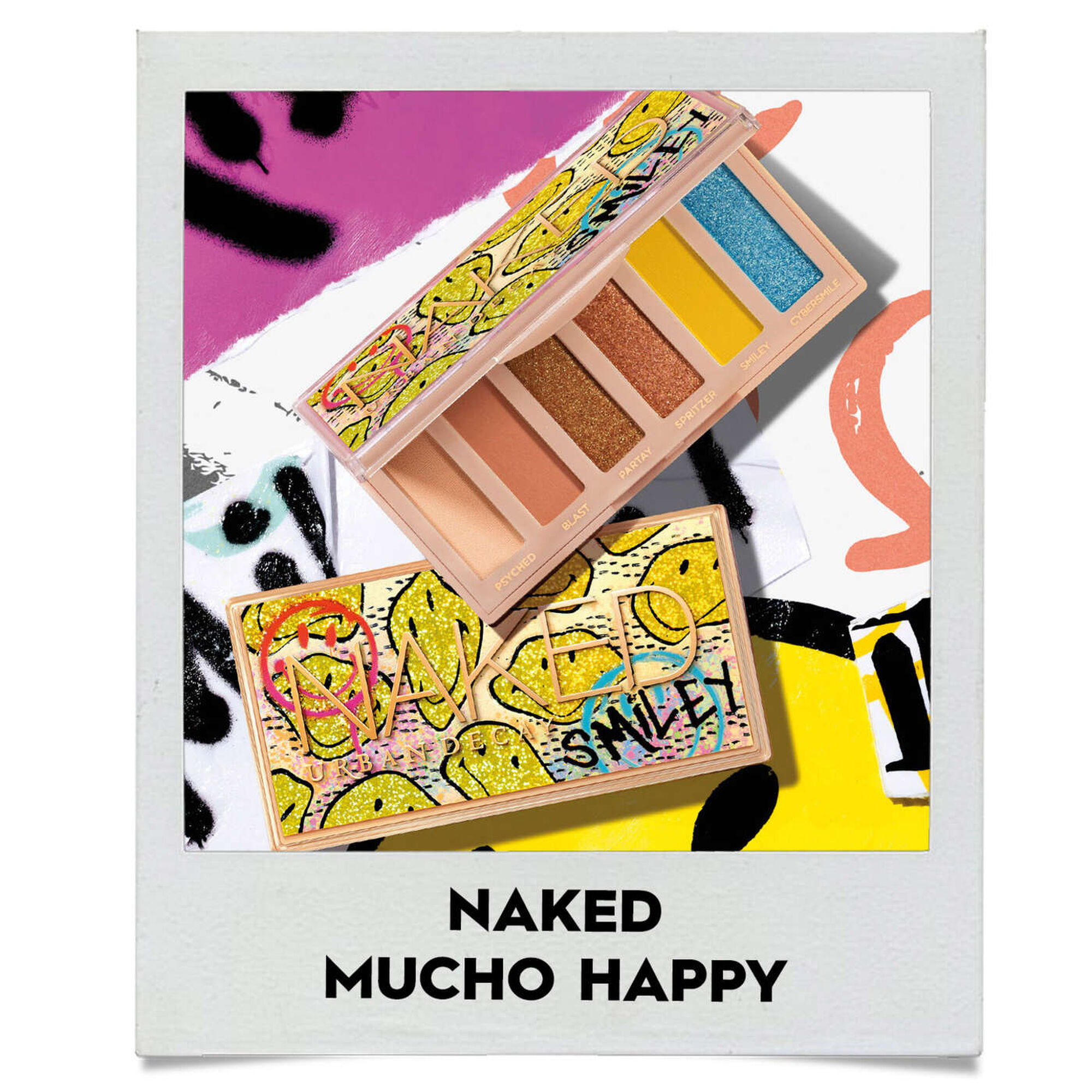 Paleta Sombras Mini Naked Smiley Chill Happy